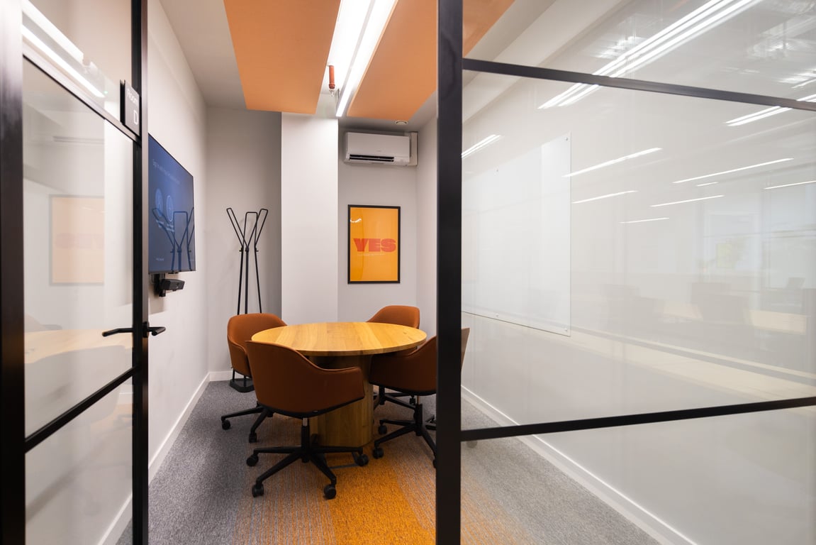 An interior shot of Meeting Room D