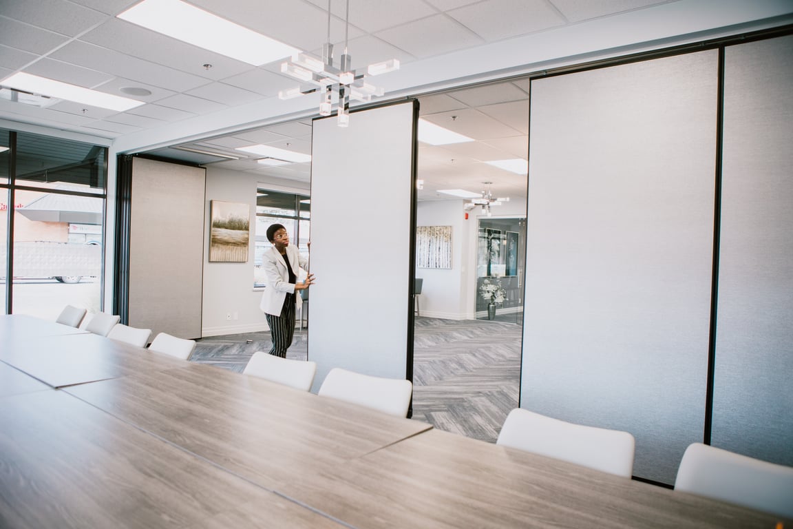 An interior shot of Connection Meeting Room