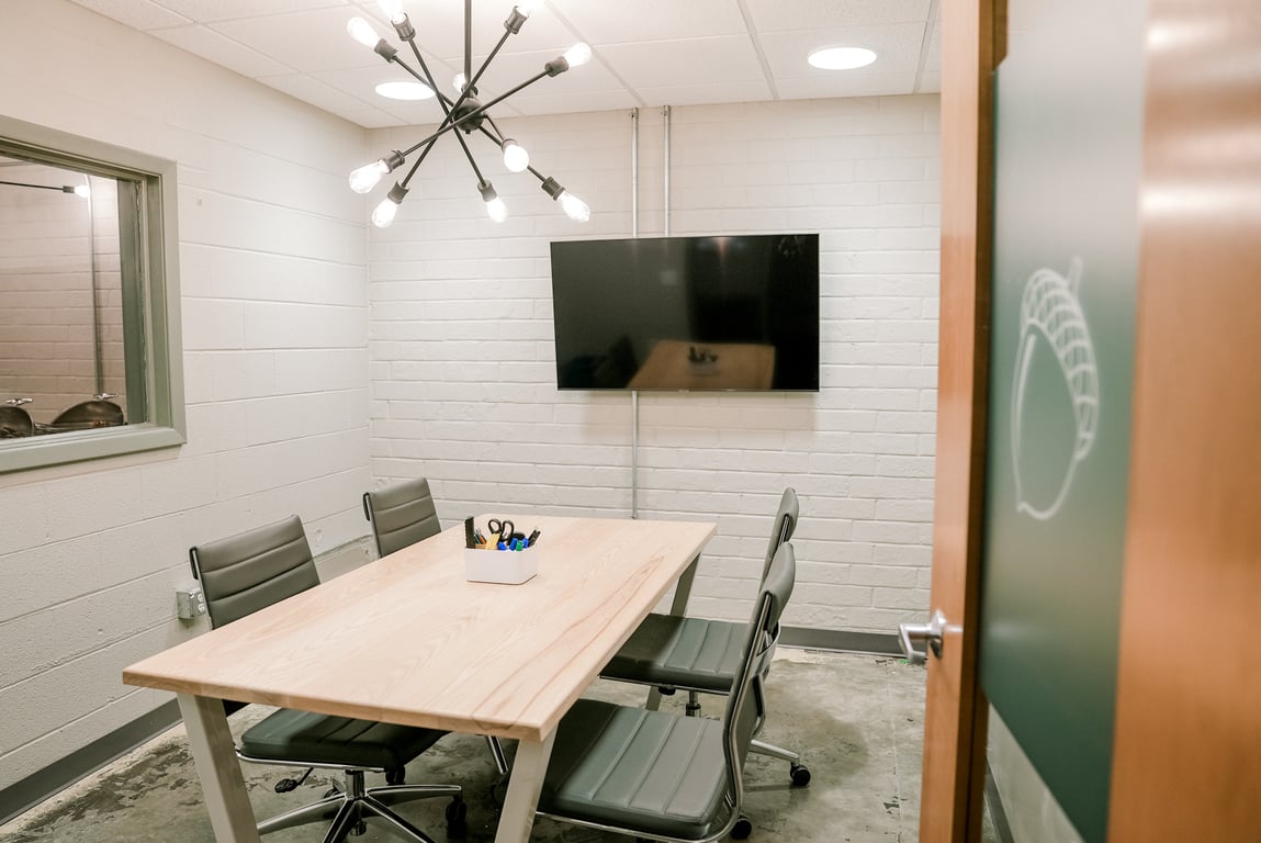 An interior shot of Ridge Conference Room (6 people)