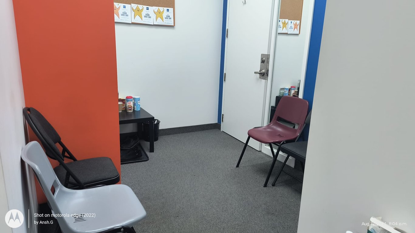 An interior shot of Private office