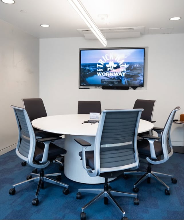 An interior shot of Conference Room 2