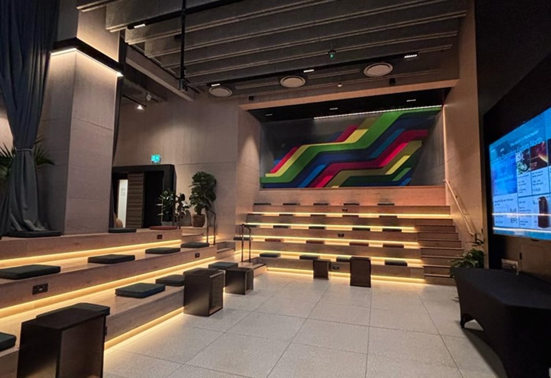 An interior shot of Presentation Room