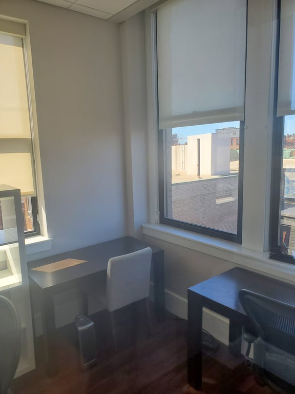 An interior shot of Office for 1 or 2