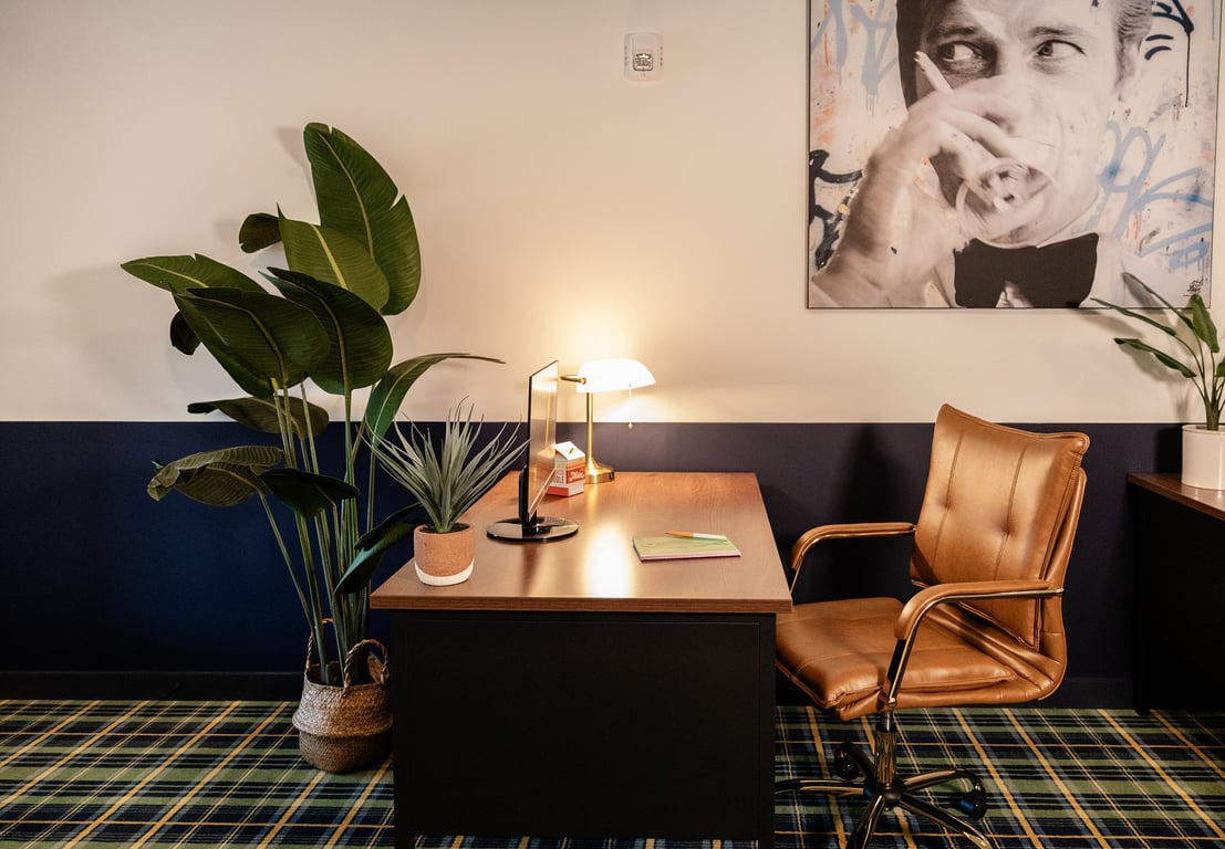 An interior shot of Office 228
