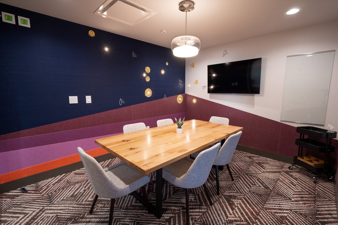 An interior shot of Lantern Room