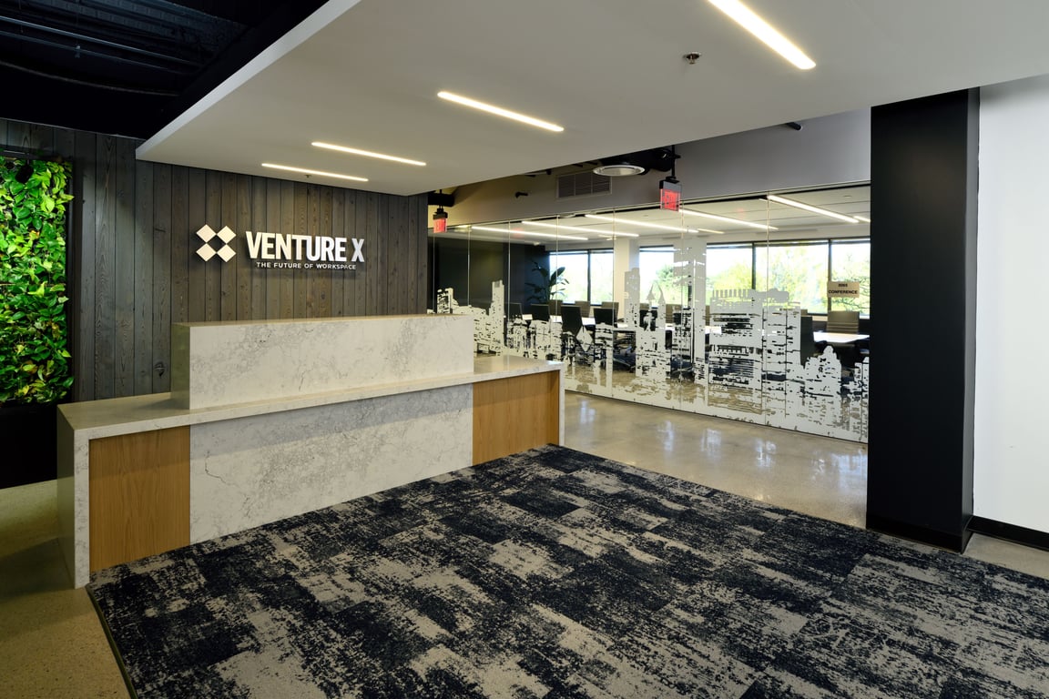 An interior shot of Venture X - Deerfield