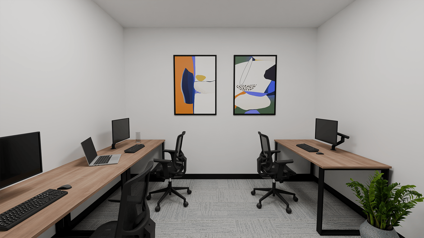 An interior shot of Suite 7