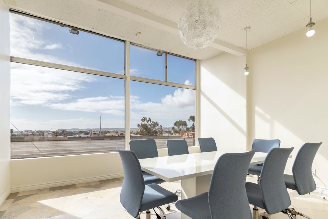 An interior shot of Private Office