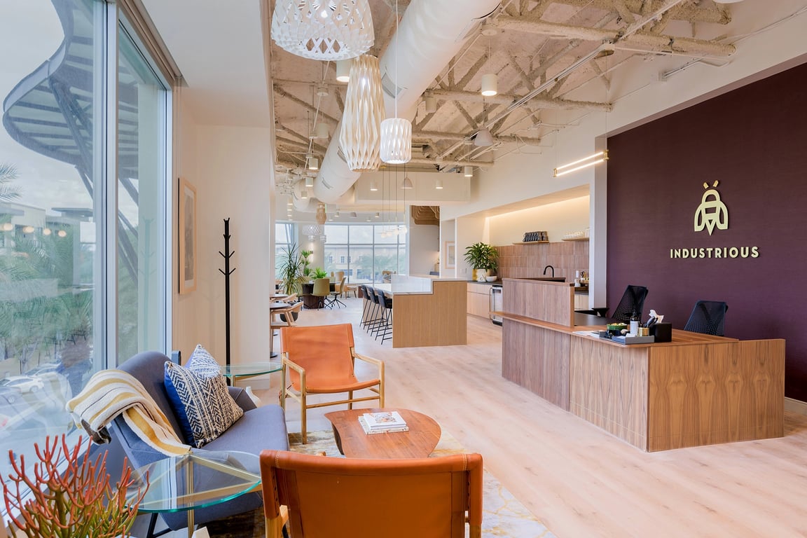 An interior shot of Industrious - Kierland Commons