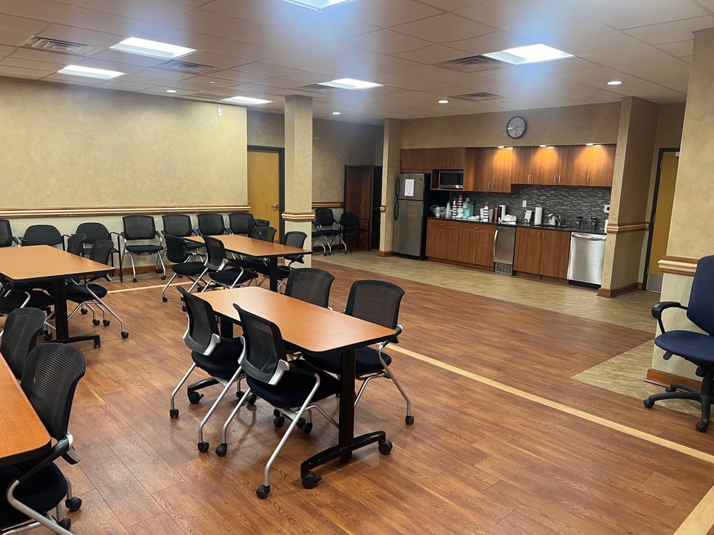An interior shot of Training Room