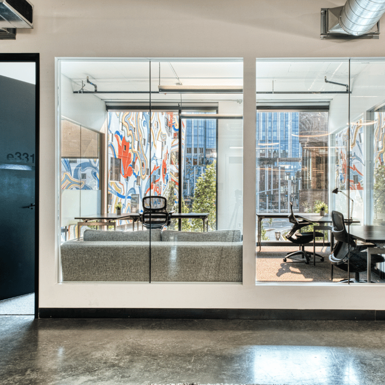 An interior shot of Small Day Office