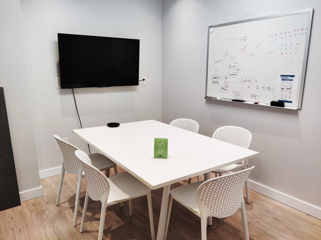 An interior shot of Meeting Room