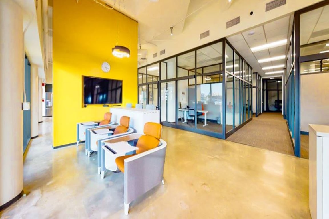 An interior shot of Office Evolution - Harbour Island