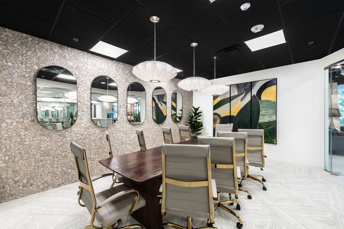 An interior shot of The Jordan Boardroom