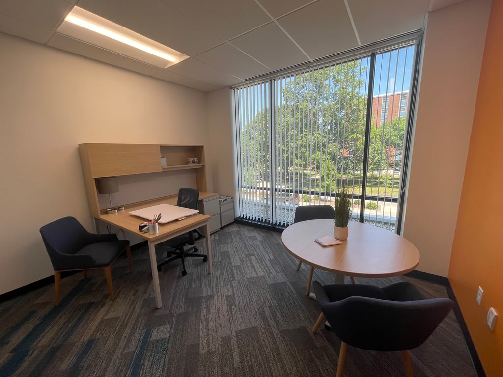An interior shot of Voss Day Office