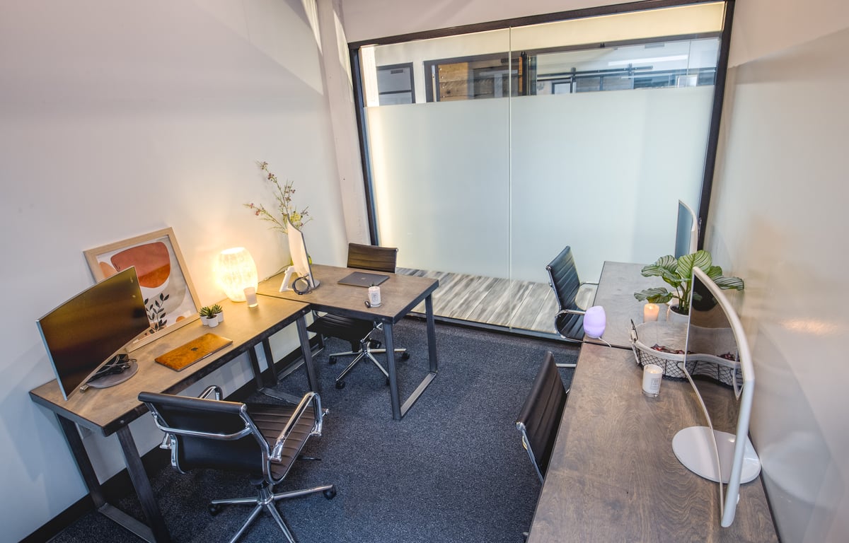 An interior shot of Office 210