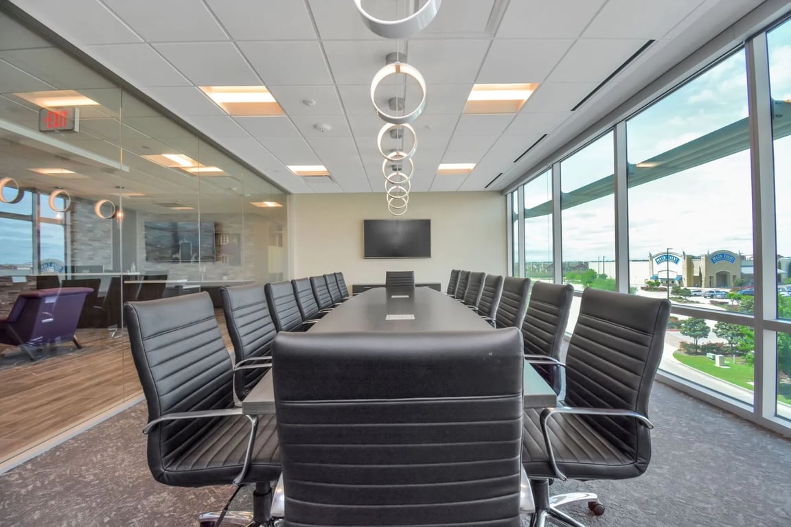 An interior shot of Rio Grande Board Room