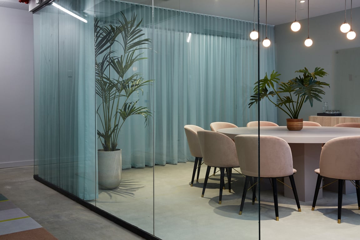 An interior shot of Fayette Conference Room
