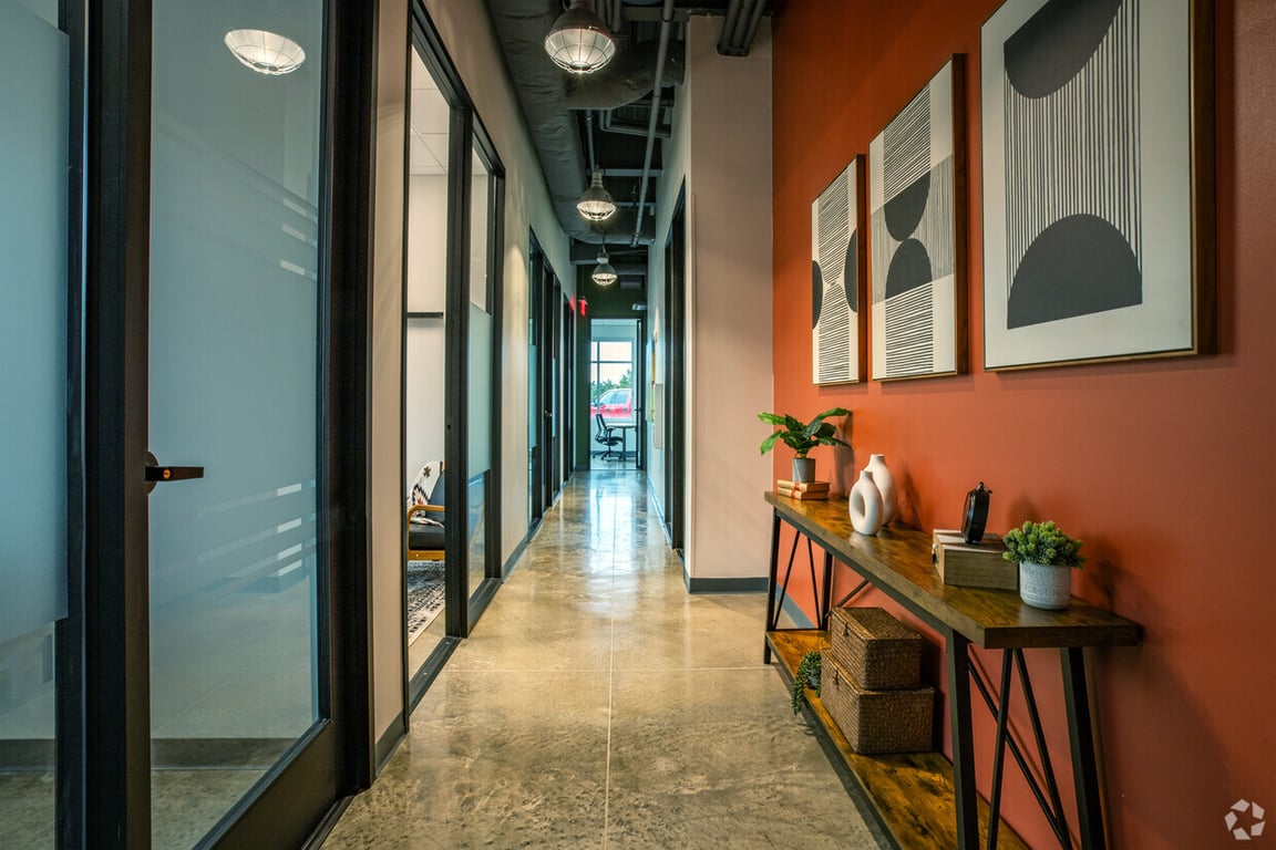 An interior shot of #232 Office