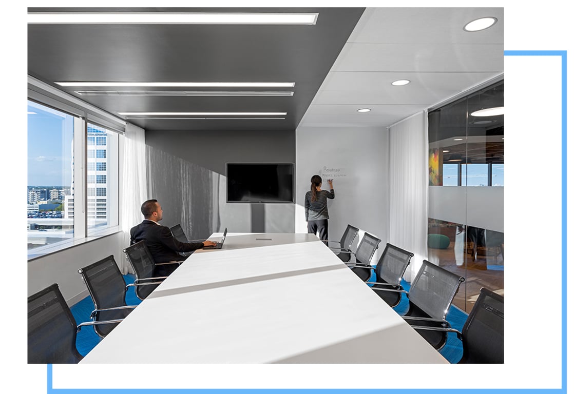 An interior shot of Conference Room up to 12 people