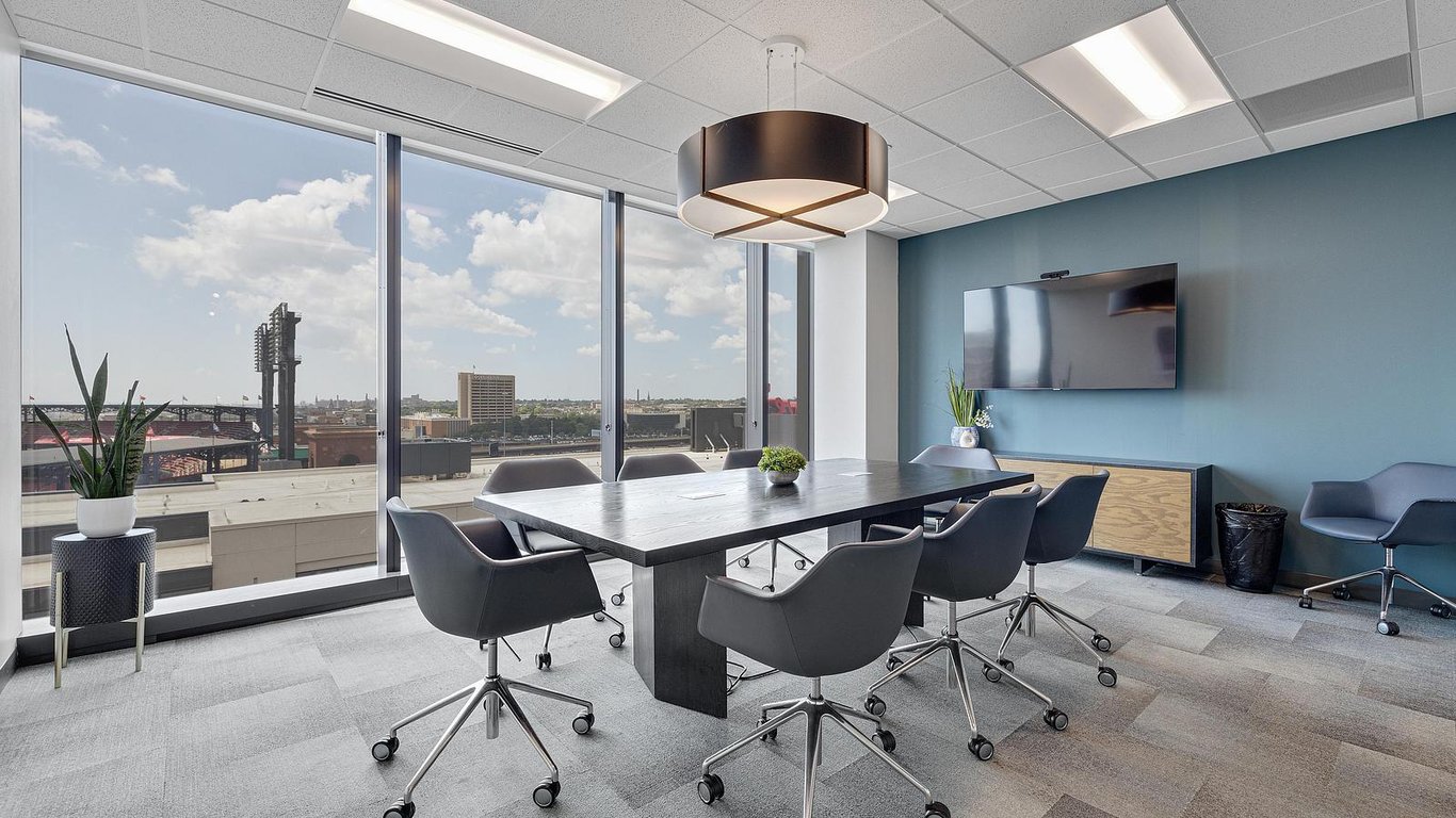 An interior shot of Boardroom B