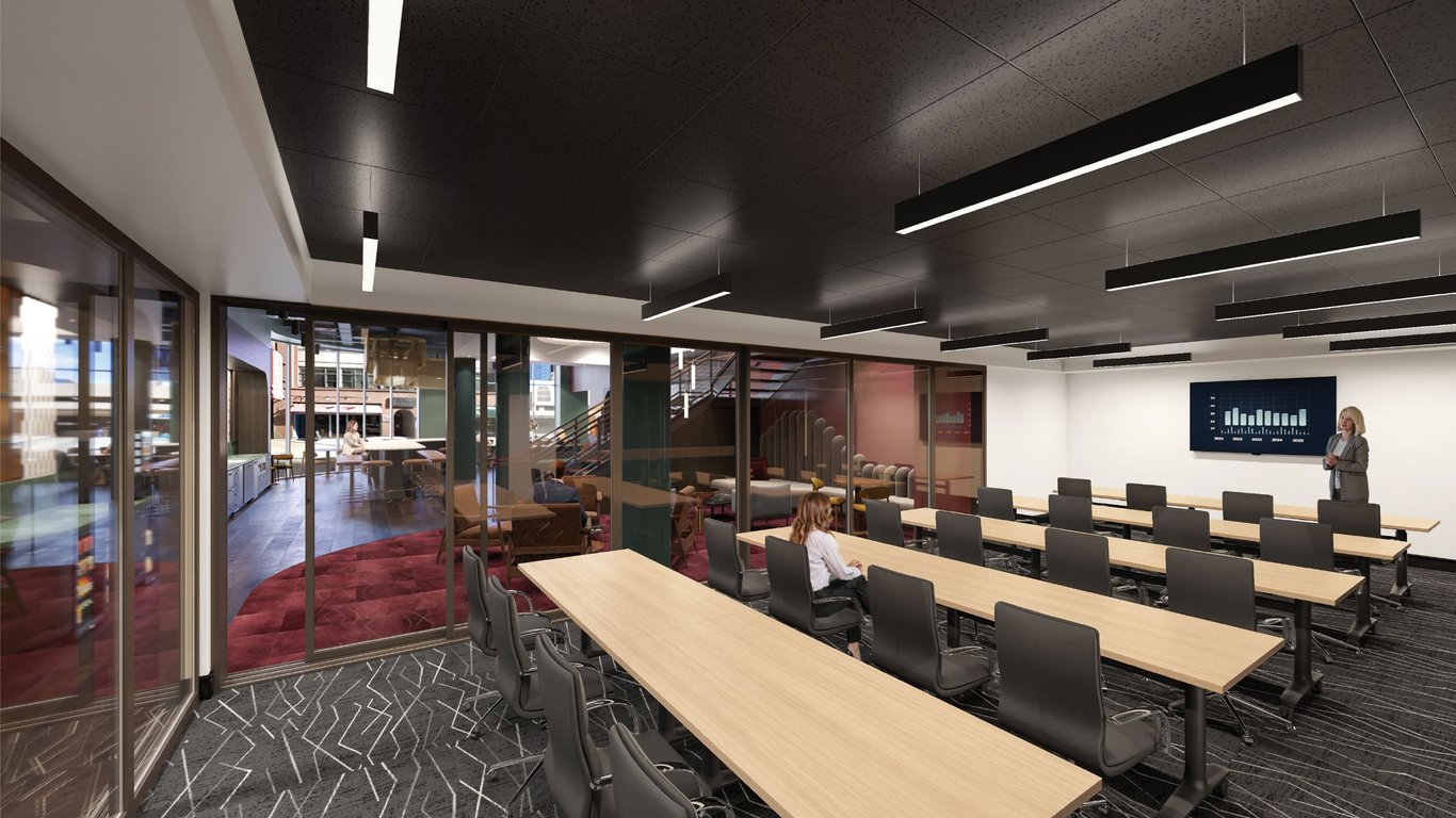 An interior shot of Venture X - Downtown Nashville