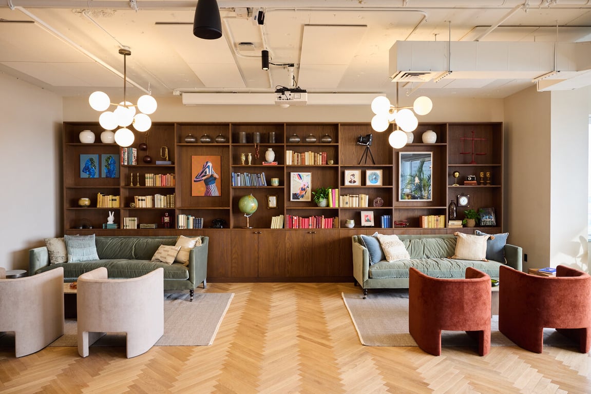 An interior shot of Mindspace - Downtown Miami