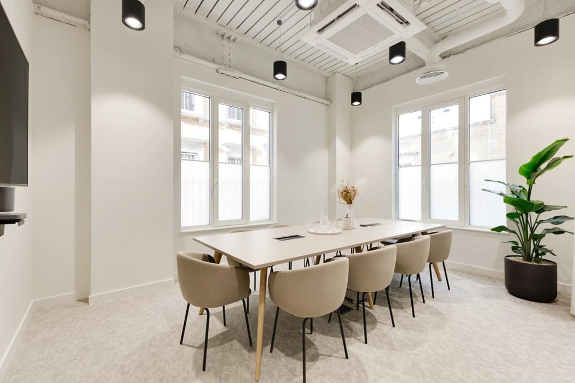 An interior shot of St Bride's Meeting Room