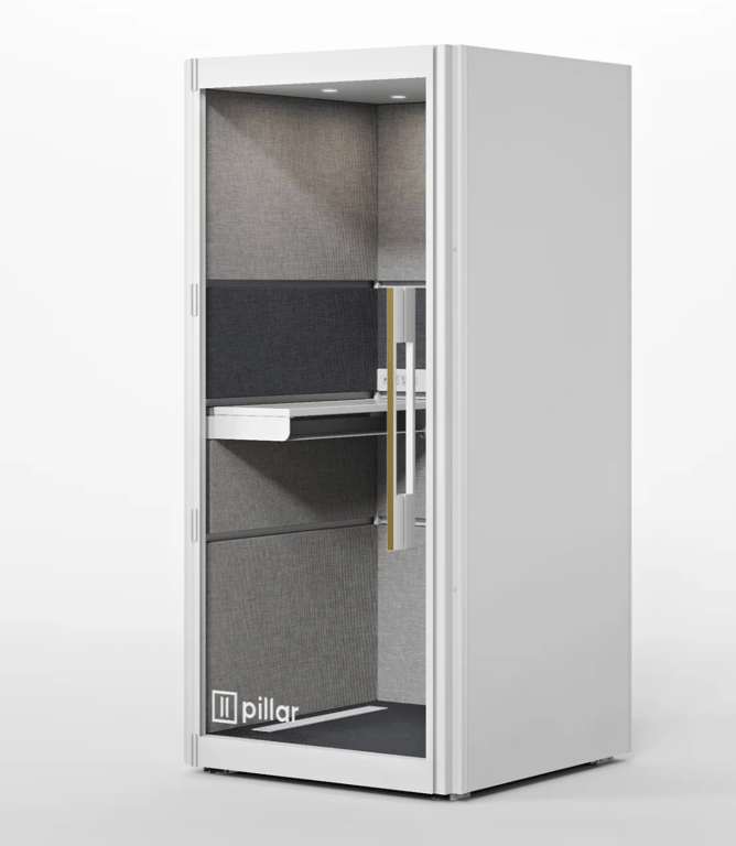 An interior shot of Pebble Pod 1