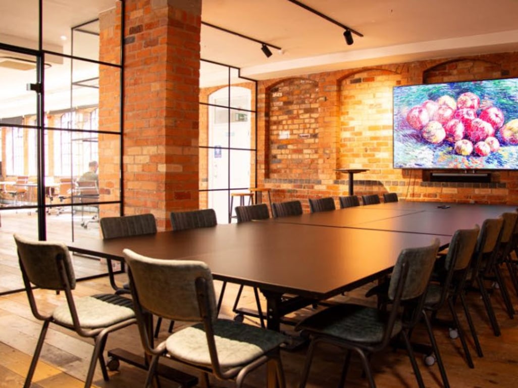 An interior shot of The Press Room