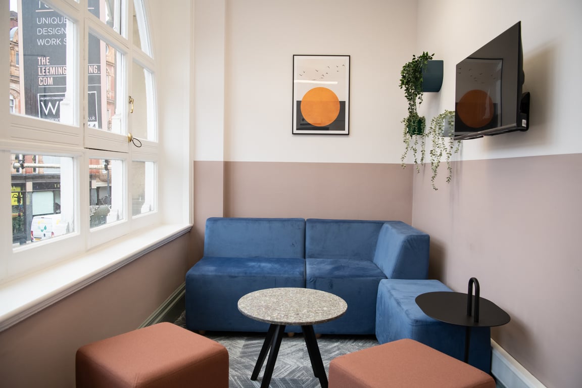 An interior shot of Leeming Snug