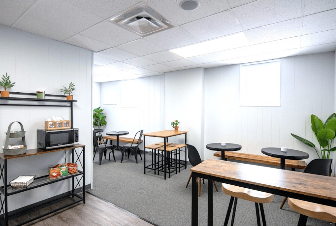 An interior shot of Cowork Brighton