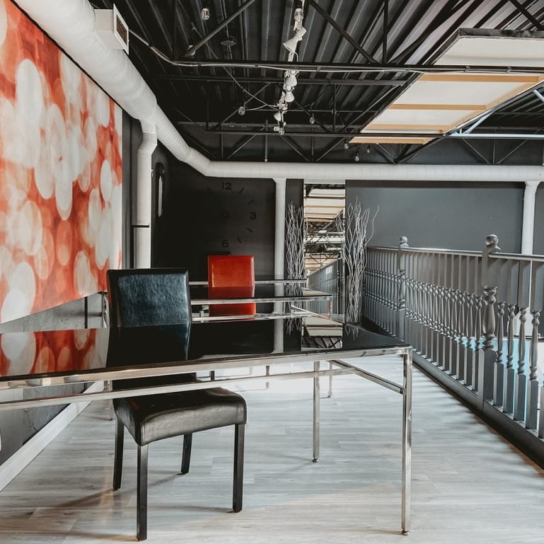 An interior shot of St. Albert Coworking