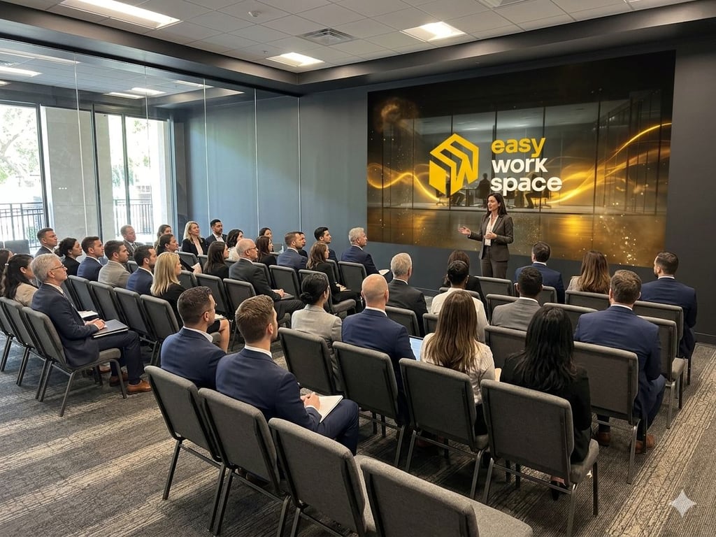 An interior shot of Training Room The Empire