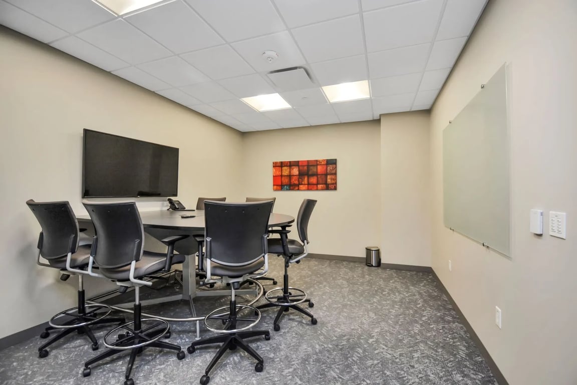 An interior shot of Brazos Collaboration Room