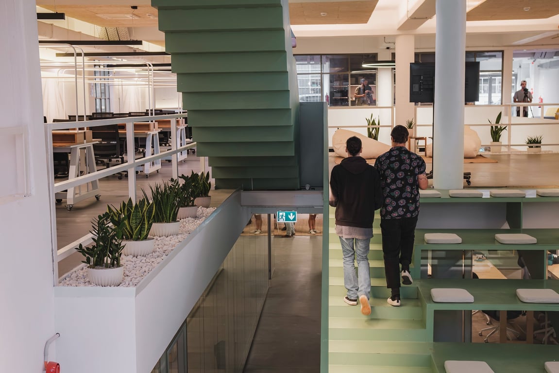 An interior shot of Heden Workspaces - Alvalade