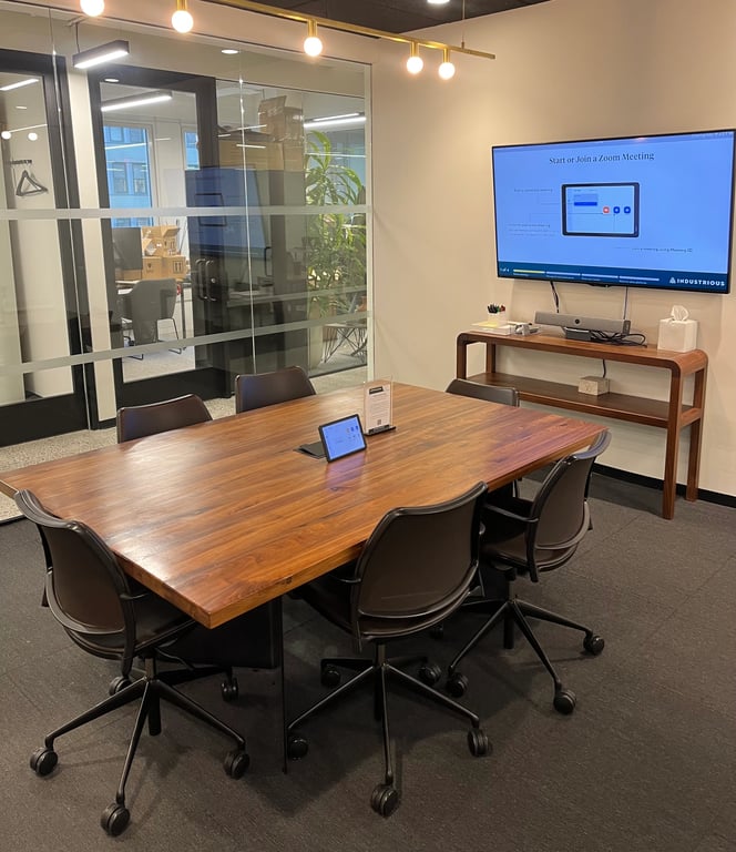 An interior shot of Conference D