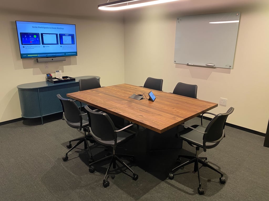 An interior shot of Conf Room B