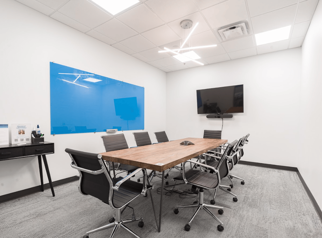An interior shot of Conference Room 2