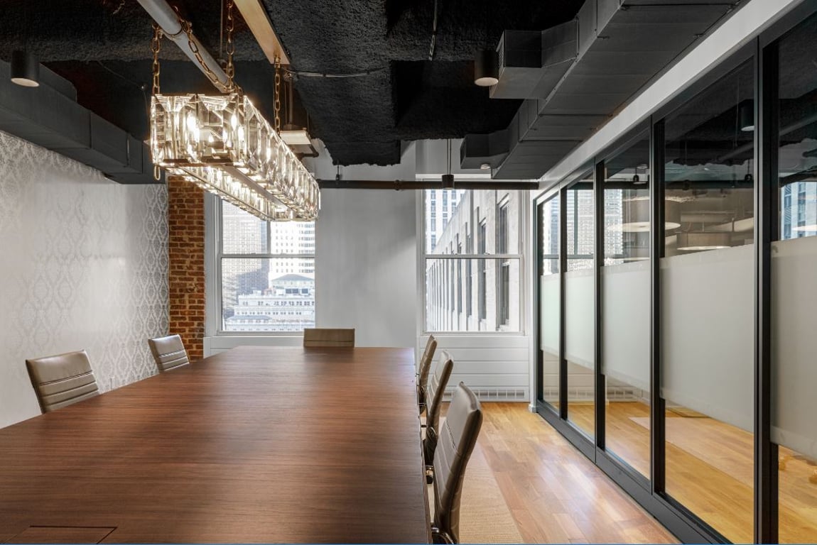 An interior shot of Rainbow Room Meeting Room