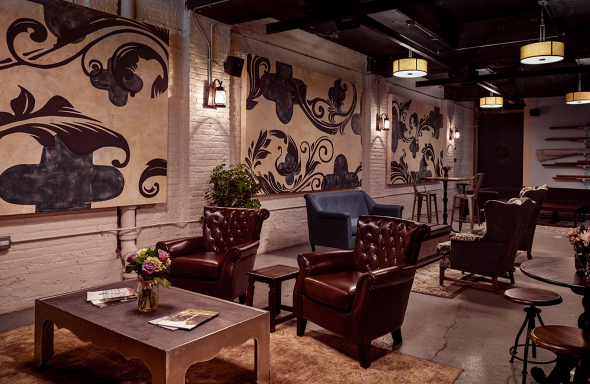 An interior shot of Birch Road - Lincoln Park Clubhouse