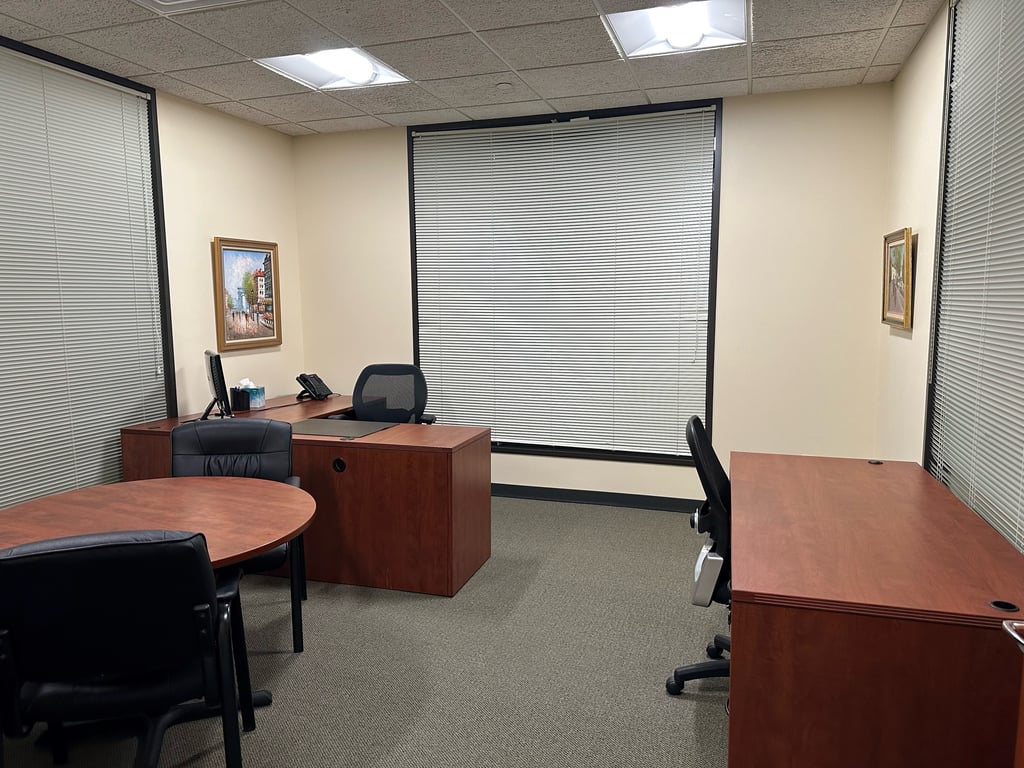 An interior shot of Large Office