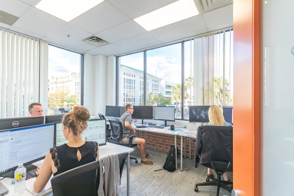 An interior shot of Team Day Office