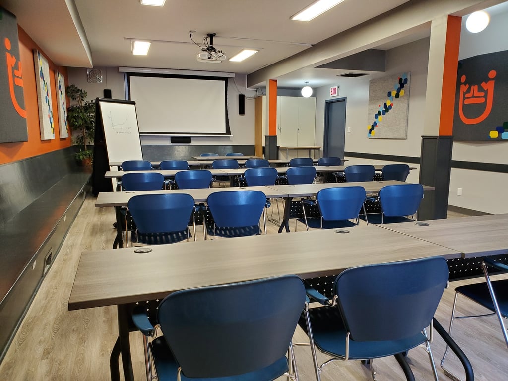 An interior shot of Large Room