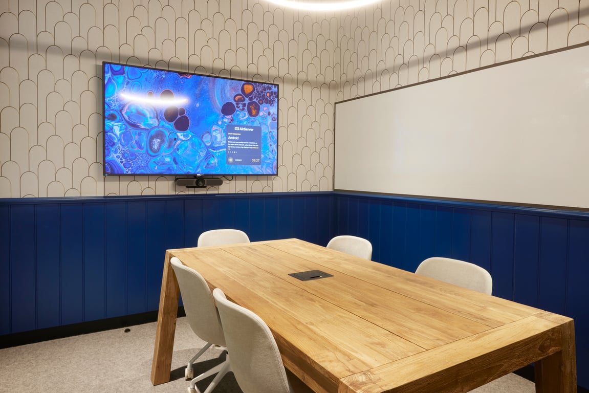 An interior shot of Pi