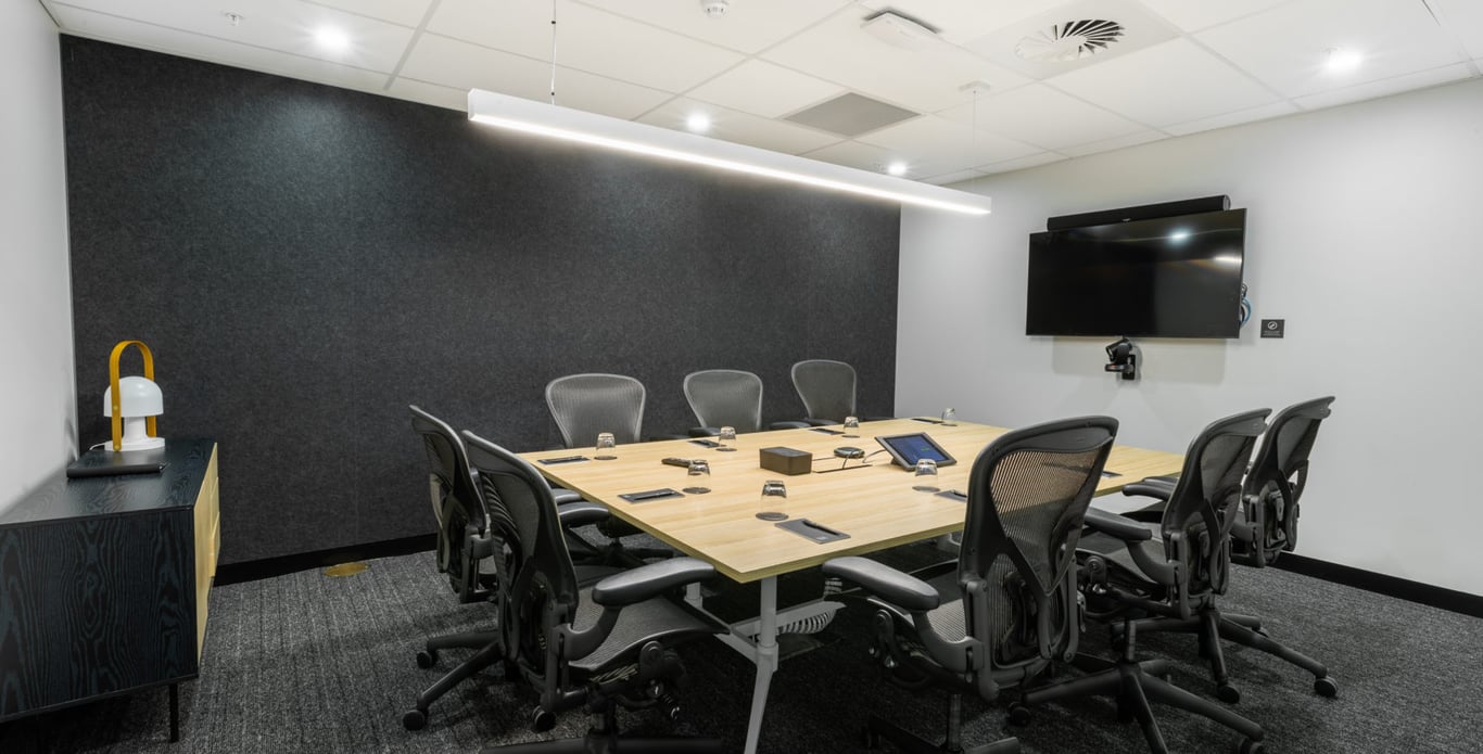 An interior shot of Strategy Space