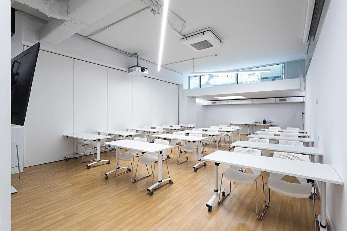 An interior shot of Grow Room