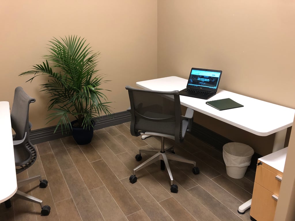 An interior shot of 2-Person Office/Day Office