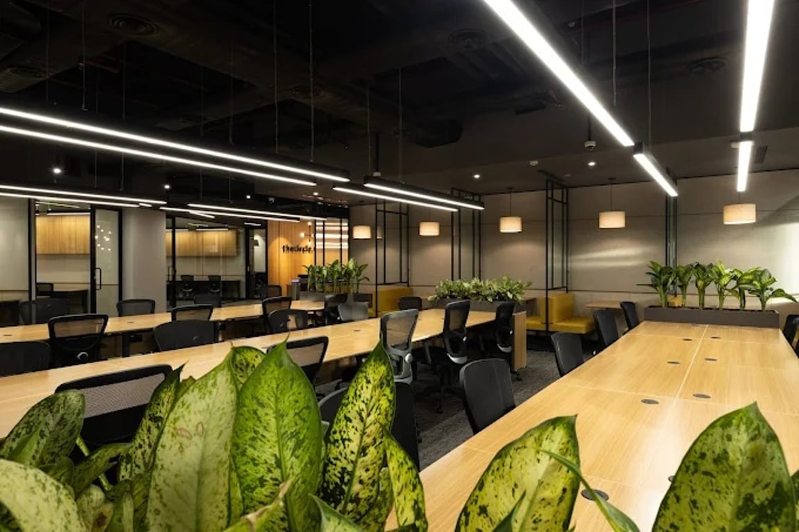An interior shot of Dedicated Desk