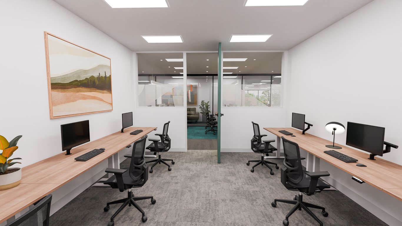 An interior shot of Suite 5